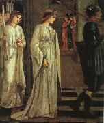 Sir Edward Burne-Jones The Princess Sabra Led to the Dragon Painting Date Sweden oil painting artist